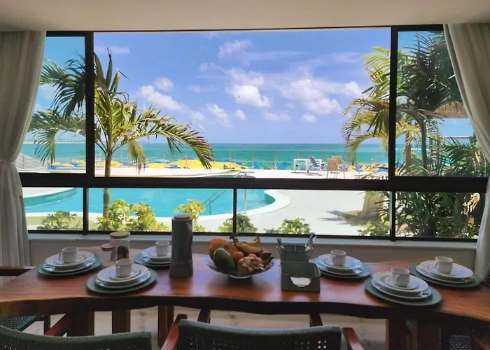 Sonho de apartamento pé na areia